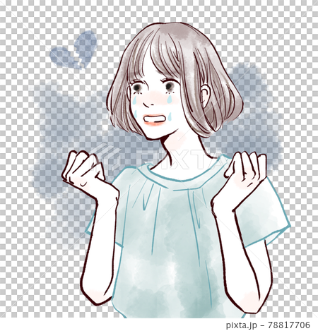 失恋する女性 78817706
