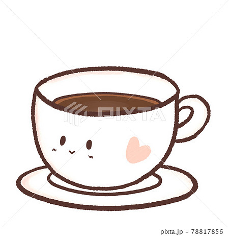 R もっとメルヘンなケーキ屋さん 紅茶 コーヒー のイラスト素材