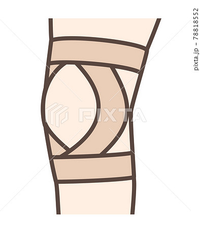 膝用サポーター　テーピング 78818552