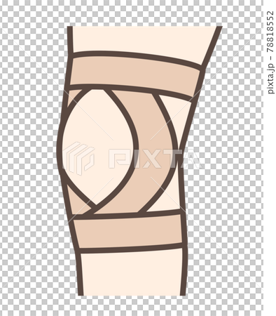 膝用サポーター　テーピング 78818552