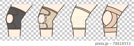 膝用サポーター 78818553