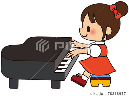 ぴあののイラスト素材 7157