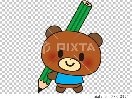 Study pencil bear Study pencil bear 78818975