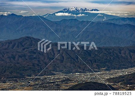 八ヶ岳連峰・西天狗岳から見る御嶽 78819525