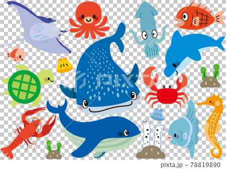海シリーズのイラスト素材 7190