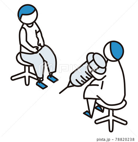 注射を打つ人 78820238