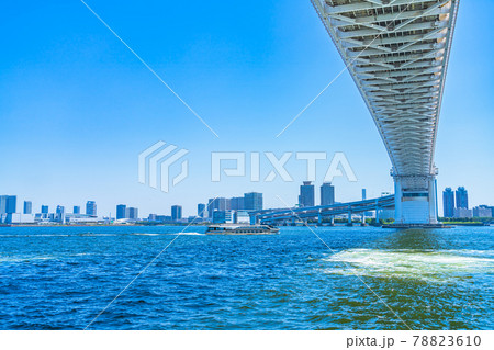 東京の都市風景 芝浦南ふ頭公園周辺の風景 東京の都市風景 芝浦南ふ頭公園周辺の風景 78823610