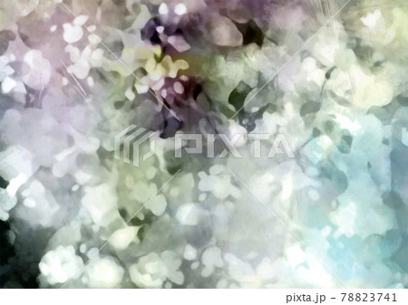 幻想的な緑の渋めのキラキラテクスチャ背景のイラスト素材 7741