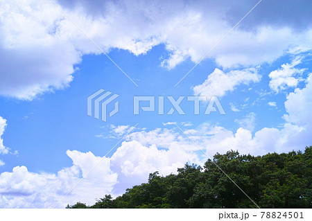 青空と雲イメージ 78824501