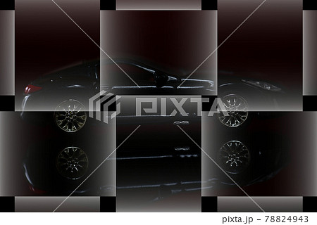 自動車イメージの背景用素材 78824943