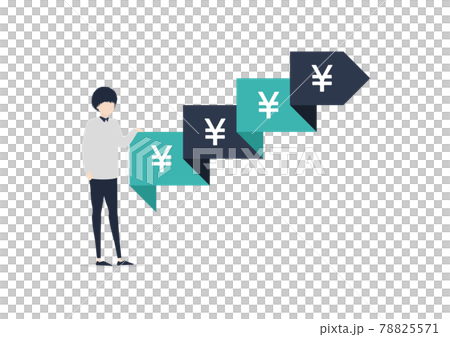 Illustration material of subscription / accumulation 78825571