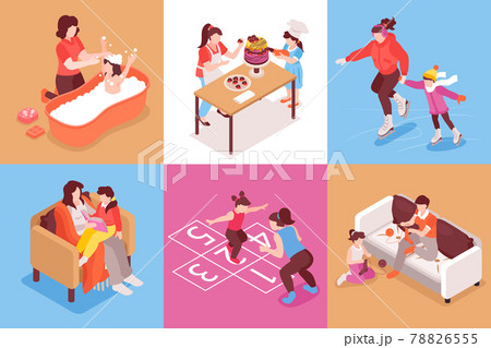 Motherhood Isometric Square Set 78826555