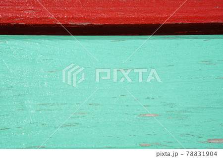 ペンキを塗られた材木 背景素材 ペンキを塗られた材木 背景素材 78831904