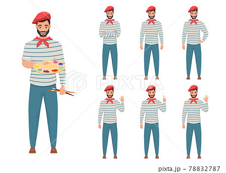 Man painter vector design illustration isolated on white background Man painter vector design illustration isolated on white background 78832787