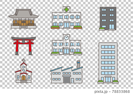 建物のイラスト 78833868