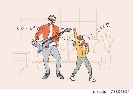 Entertainment and activities with children concept 78834334