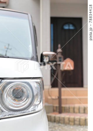 車のヘッドライト 78834418
