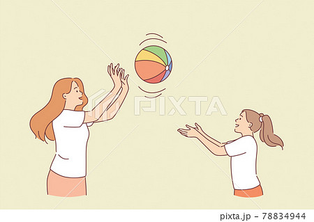 Motherhood and summer activities concept Motherhood and summer activities concept 78834944