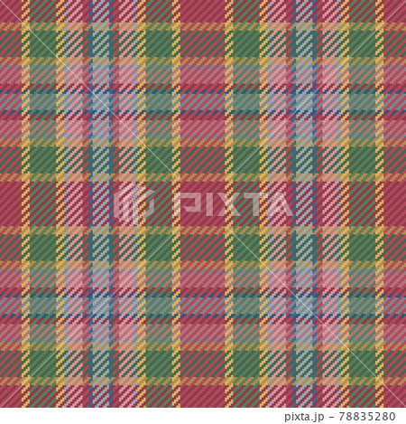 Seamless pattern of scottish tartan plaid. Repeatable background with check fabric texture. Vector backdrop striped textile print. 78835280
