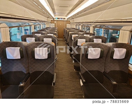 E657系グリーン車車内の写真素材 [78835669] - PIXTA