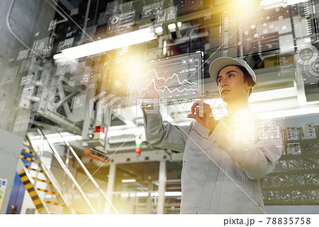 生産/工場で作業する技術者 78835758