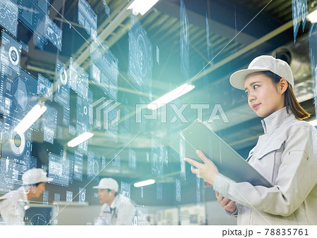 生産/工場で作業する技術者 78835761
