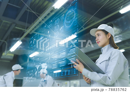 生産/工場で作業する技術者 生産/工場で作業する技術者 78835762