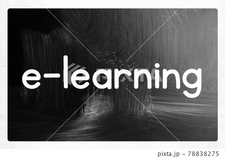 e-learning concept e-learning concept 78838275