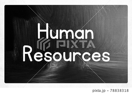 human resources concept human resources concept 78838318