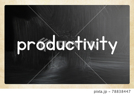 productivity concept productivity concept 78838447
