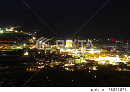 鯖江市 西山公園展望台からの夜景 鯖江市 西山公園展望台からの夜景 78841871