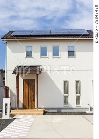 エコ住宅　太陽光パネル 78843439