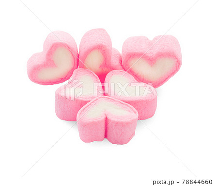 Marshmallows an isolated on white background 78844660