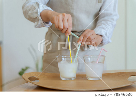 夏　ドリンク　ジュース 78846630