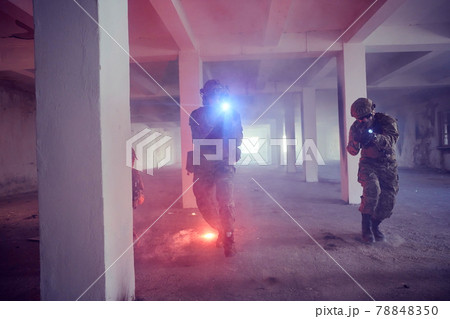 military troops in action urban environment military troops in action urban environment 78848350