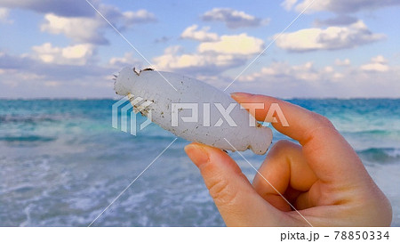 【海洋漂着ごみ】美しい海岸に流れ着いた漁具 78850334