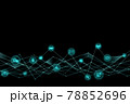 ビジネス　テクノロジー　ネットワーク　背景 78852696