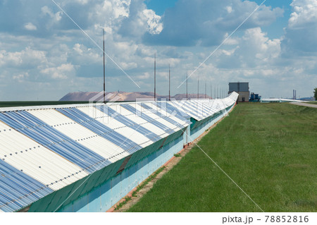 A conveyor with a length of several kilometers 78852816