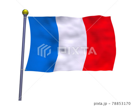 フランス 国旗のイラスト素材