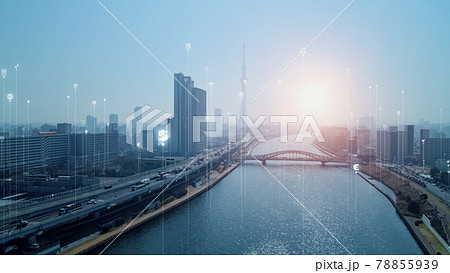 都市とネットワーク　スマートシティー  78855939