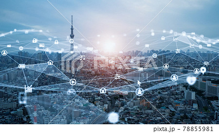 都市とネットワーク スマートシティー 都市とネットワーク スマートシティー 78855981