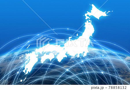 ネットワーク　ITイメージ素材 78858132