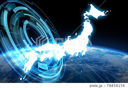 ネットワーク　ITイメージ素材 78858156