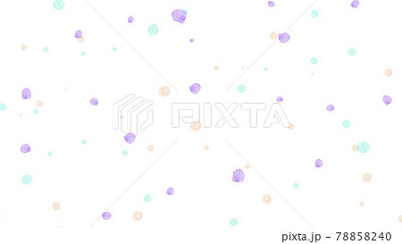水彩画 ドット 和風イメージ シームレスパターン 水彩画 ドット 和風イメージ シームレスパターン 78858240