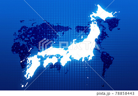 ネットワーク　ITイメージ素材 78858443