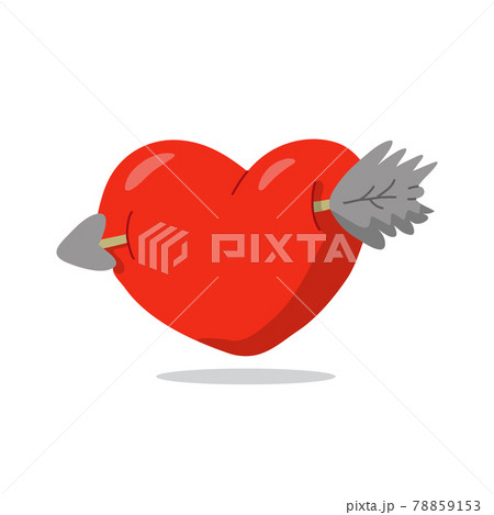 love arrow flat style design vector illustration love arrow flat style design vector illustration 78859153