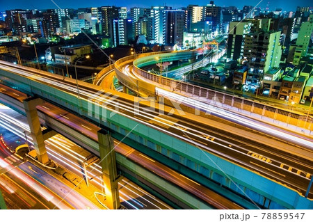 夜の高速道路 夜の高速道路 78859547