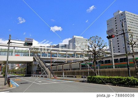 東京　大崎駅西口の都市風景 78860036