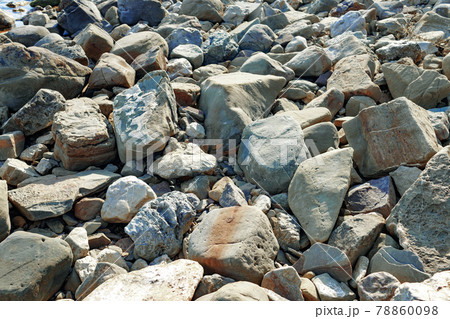 Big sharp stones texture for a background 78860098