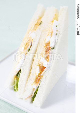 美味しいハムたまごサンド 美味しいハムたまごサンド 78860685